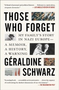 Cover: Those Who Forget - Scribner Book Company