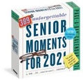 Cover: 2021 389 Unforgettable Senior Moments Page-A-Day Calendar - Workman Publishing