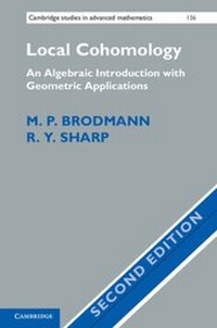 Abbildung von: Local Cohomology - Cambridge University Press