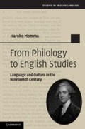 Cover: From Philology to English Studies - Cambridge University Press