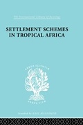 Cover: Settlement Schemes in Tropical Africa - Routledge