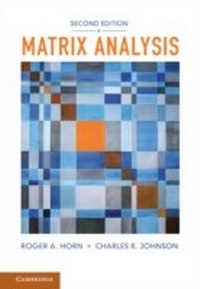 Enlarge image Cover: Matrix Analysis - Cambridge University Press