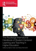 Cover: The Routledge International Handbook of Student-Centered Learning and Teaching in Higher Education - Routledge