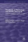 Cover: Handbook of Psychology and Health, Volume IV - Routledge