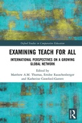 Cover: Examining Teach For All - Routledge