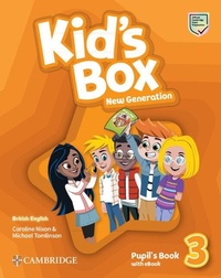 Enlarge image Cover: Kid's Box New Generation Level 3 Pupil's Book with eBook British English - Cambridge University Press