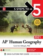 Cover: 5 Steps to a 5: AP Human Geography 2021 - McGraw Hill LLC