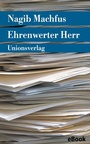 Cover: Ehrenwerter Herr - Unionsverlag
