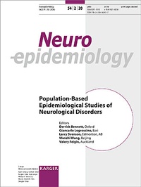 Enlarge image Cover: Population-Based Epidemiological Studies of Neurological Disorders - S. Karger