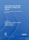 Cover: Transforming Health Markets in Asia and Africa - Routledge