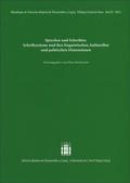 Cover: Sprechen und Schreiben. Schriftsysteme und ihre linguistischen, kulturellen und politischen Dimensionen - Hirzel