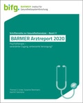 Cover: BARMER Arztreport 2020 - Barmer