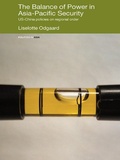 Cover: The Balance of Power in Asia-Pacific Security - Routledge