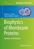 Cover: Biophysics of Membrane Proteins - Humana