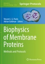 Cover: Biophysics of Membrane Proteins - Springer
