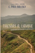 Cover: Thomas A. Lambie - Wipf & Stock Publishers