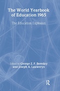 Cover: World Yearbook of Education 1965 - Routledge