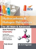 Cover: Hydrocarbons & Halogen Derivatives for Jee Main & Jee Advanced (Study Package for Chemistry) - Disha Publication