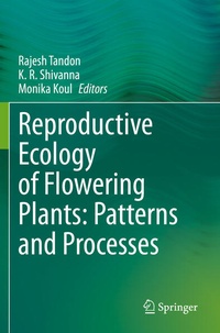 Enlarge image Cover: Reproductive Ecology of Flowering Plants: Patterns and Processes - Springer