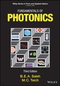 Cover: Fundamentals of Photonics - Wiley