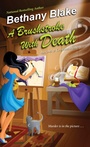 Cover: A Brushstroke with Death - Kensington Cozies