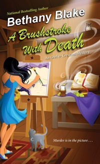 Enlarge image Cover: A Brushstroke with Death - Kensington Cozies