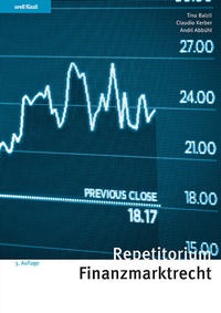 Enlarge image Cover: Repetitorium Finanzmarktrecht - Orell Füssli Verlag