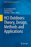 Cover: HCI Outdoors: Theory, Design, Methods and Applications - Springer