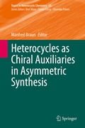 Cover: Heterocycles as Chiral Auxiliaries in Asymmetric Synthesis - Springer
