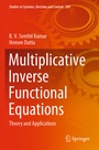 Cover: Multiplicative Inverse Functional Equations - Springer