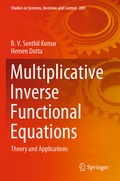 Cover: Multiplicative Inverse Functional Equations - Springer