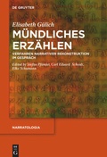 Cover: M&uuml;ndliches Erz&auml;hlen - De Gruyter