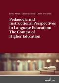 Cover: Pedagogic and Instructional Perspectives in Language Education: The Context of Higher Education - Peter Lang Verlag