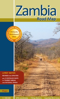 Abbildung von: Zambia Road Map - Hupe, I