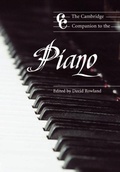 Cover: The Cambridge Companion to the Piano - Cambridge University Press