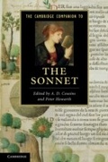Cover: The Cambridge Companion to the Sonnet - Cambridge University Press