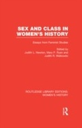 Cover: Sex and Class in Women's History - Routledge