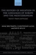 Cover: The History of Negation in the Languages of Europe and the Mediterranean - OUP eBook