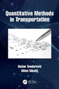 Cover: Quantitative Methods in Transportation - CRC Press