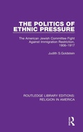 Cover: The Politics of Ethnic Pressure - Routledge