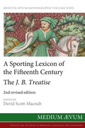 Cover: A Sporting Lexicon of the Fifteenth Century - Medium Aevum Monographs / Ssmll