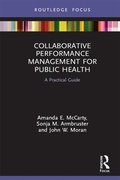 Cover: Collaborative Performance Management for Public Health - Routledge