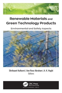 Abbildung von: Renewable Materials and Green Technology Products - Apple Academic Press Inc.