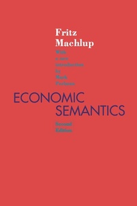 Abbildung von: Economic Semantics - Routledge