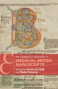 Cover: The Cambridge Companion to Medieval British Manuscripts - Cambridge University Press
