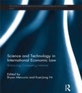 Cover: Science and Technology in International Economic Law - Routledge