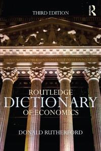 Abbildung von: Routledge Dictionary of Economics - Routledge
