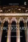 Cover: Routledge Dictionary of Economics - Routledge