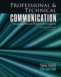 Enlarge image Cover: Professional and Technical Communication: Analyzing Website Rhetoric and Usability - Kendall/Hunt Publishing Co ,U.S.