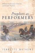 Cover: Prophets as Performers - Wipf & Stock Publishers